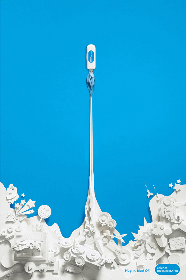 用途广泛的u盘广告