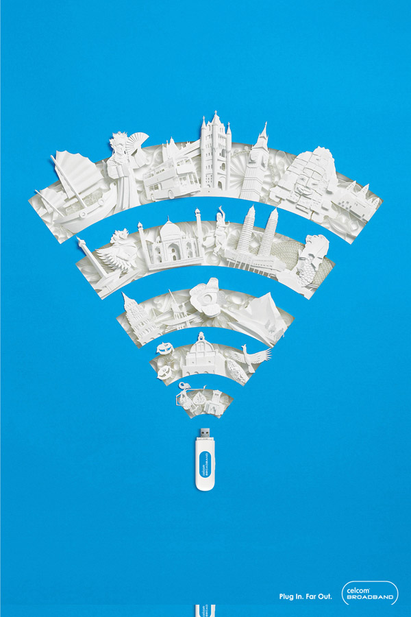 用途广泛的u盘广告