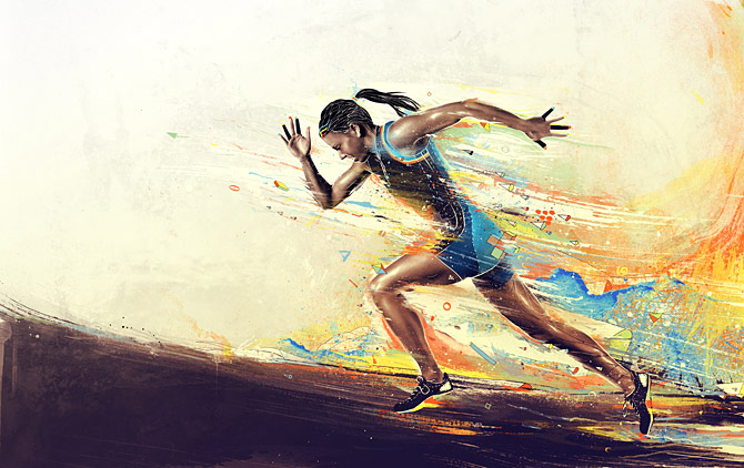 动感体育远动海报