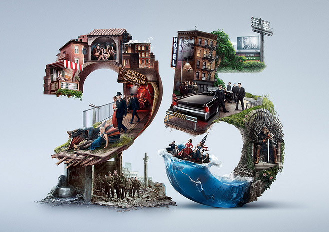 把场景加入到文字中的广告作品