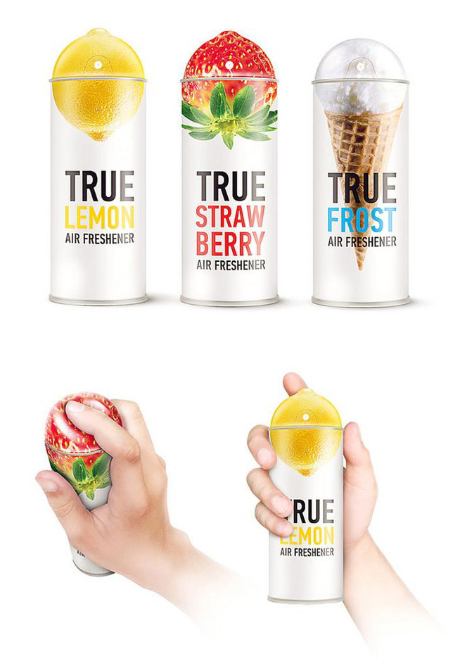 非常直观的食品包装作品